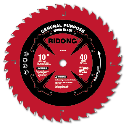 ULTRA THIN KERF WOODWORKING GENERAL PURPOSE SAW BLADES