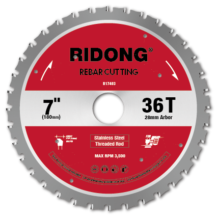 REBAR CUTTING SAW BLADES