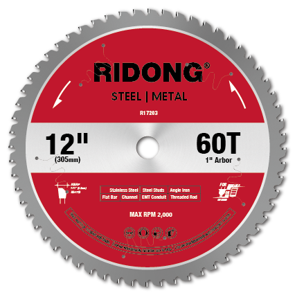 THICK STEEL SAW BLADES 1/2"